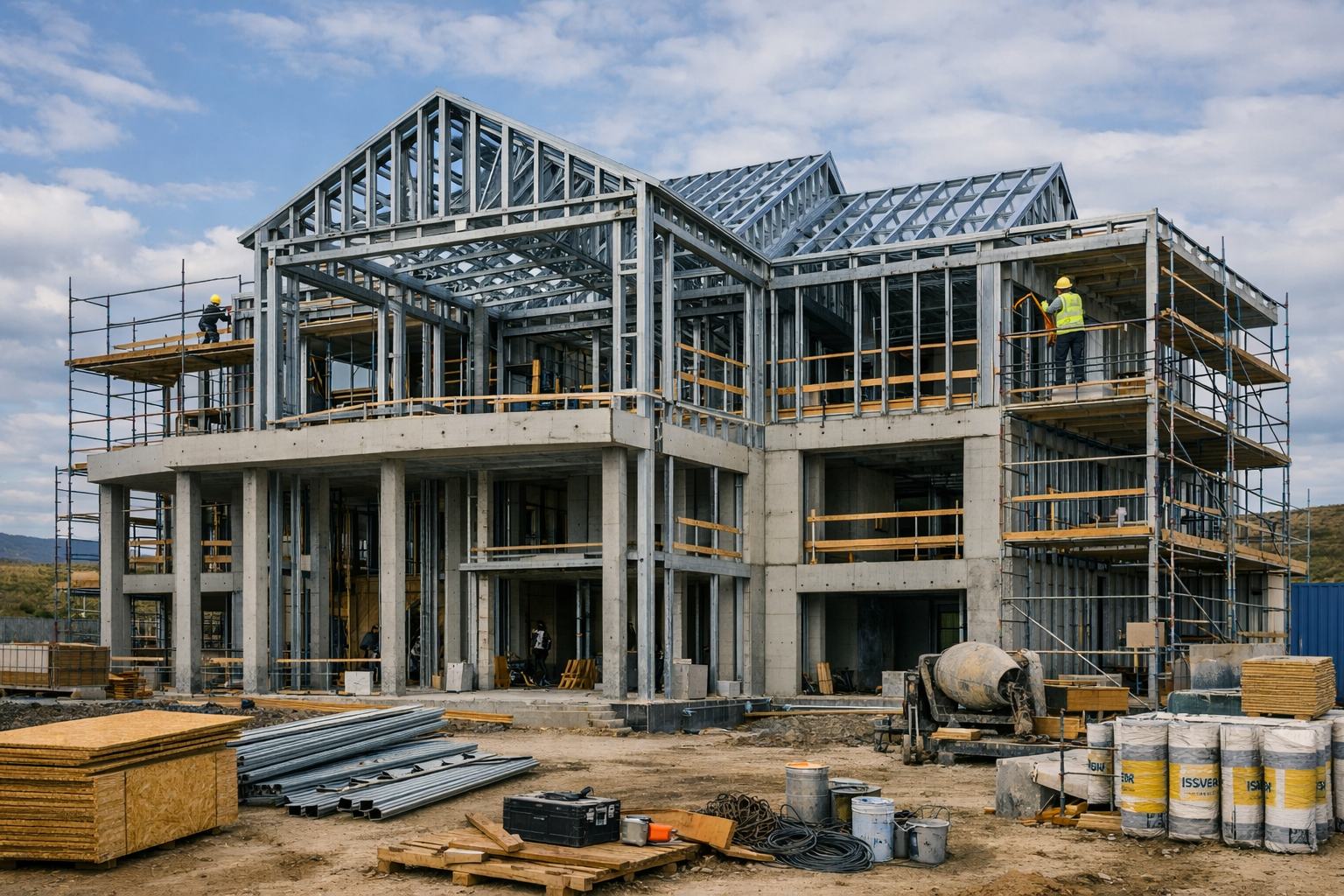 Steel Frame Exteriores 1
