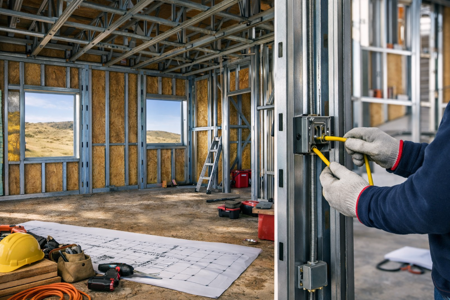Steel Frame Interiores